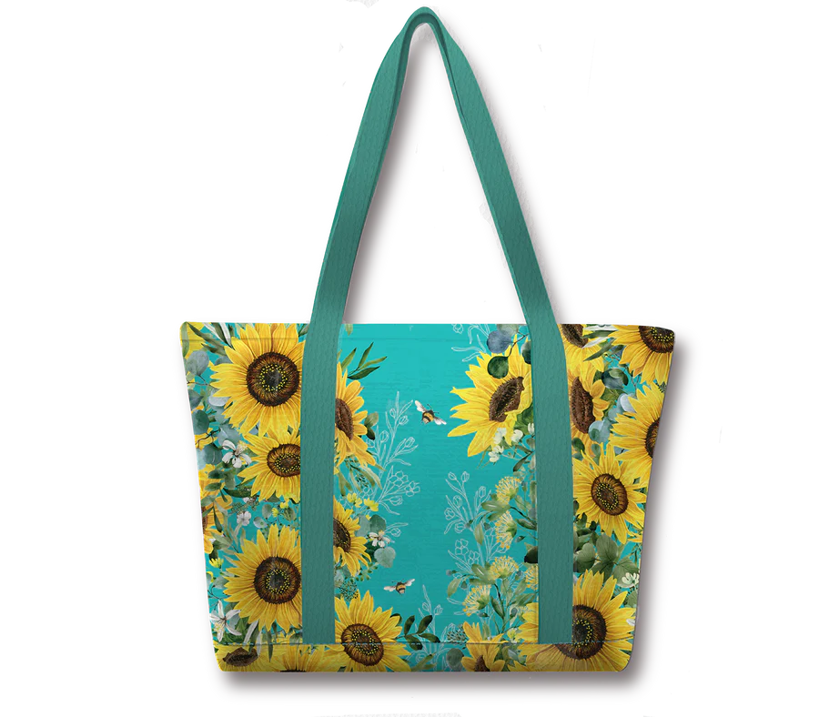 Large Tote Cooler Bag - Bee Sunny