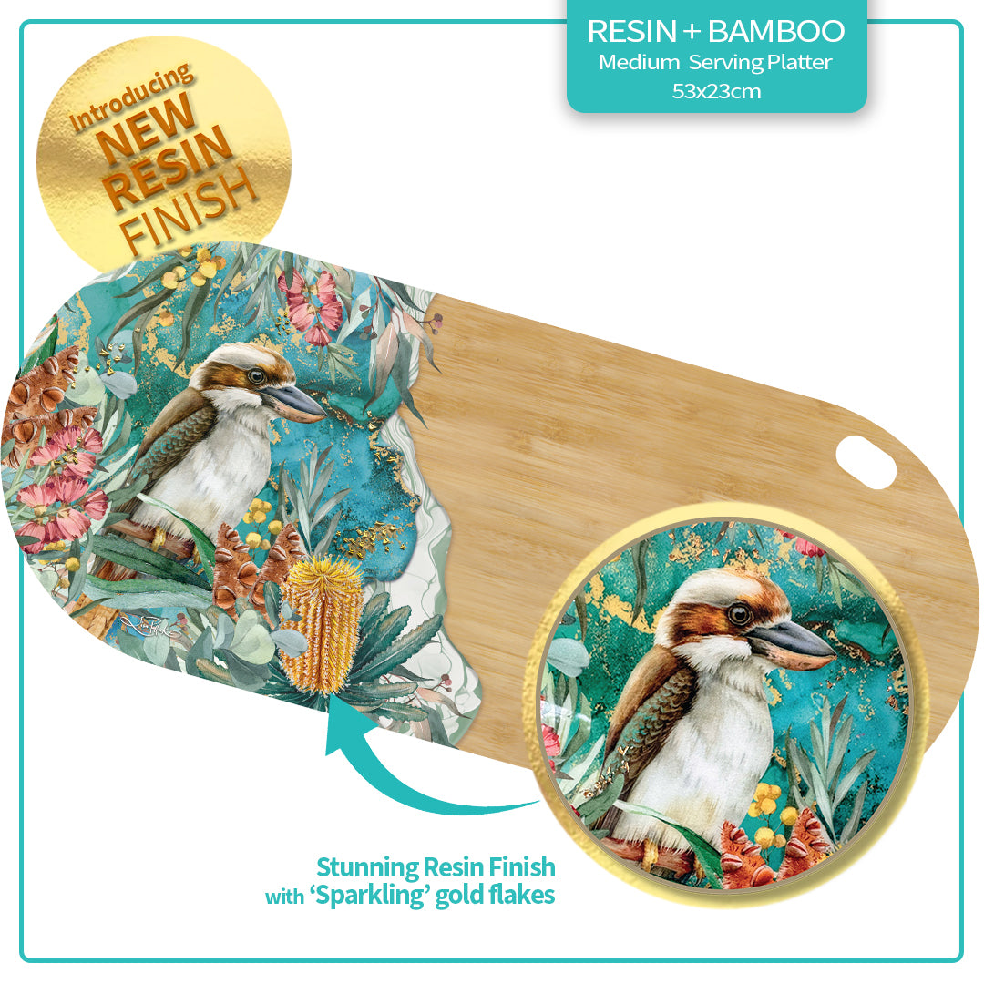 Resin Glazing Bamboo Board - Bush Guardian