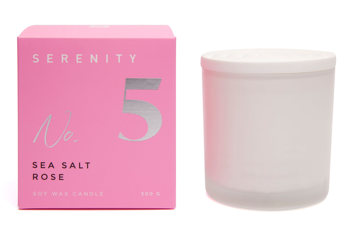 Serenity Signature 300g Candle - Sea Salt Rose
