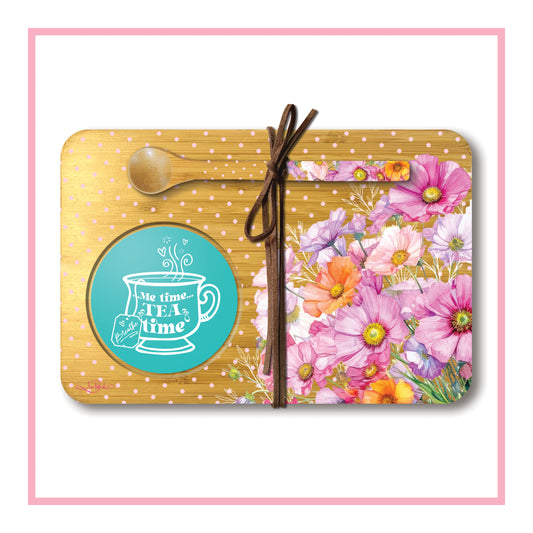 Tea time Tray - Wistful Wildflowers