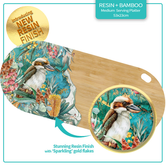 Resin Glazing Bamboo Board -  Bush Guardian