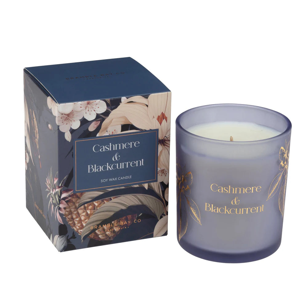 SCENT WITH LOVE CANDLE - CASHMERE & BLACKCURRANT